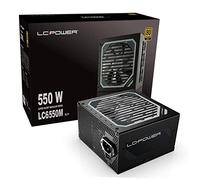 LC-POWER Alimentation PC ATX 550W, Entièrement Modulaire, 80 Plus Gold, PSU Gaming, Garantie 3 Ans, LC6550M