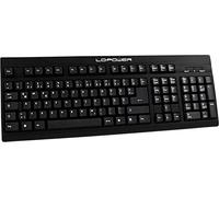 LC Power BK-902 - Clavier - USB - allemand - noir