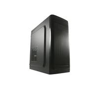 LC Power Classic 7034B Tour midi ATX pas d'alimentation noir, Noir aluminium brossé USB-Audio