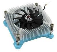 LC Power Cosmo Cool LC-CC-65 - Ventilateur châssis - (pour : LGA1156, LGA1155, LGA1150, LGA1151) - aluminium - 65 mm - blanc, bleu, argent G