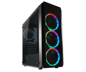 LC-Power Gaming 703B - Quad-Luxx Midi Tower Noir