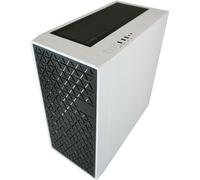 LC-Power Gaming 714W, Midi Tower, PC, noir, blanc, ATX, micro ATX, Mini-ITX, métal, plastique, verre trempé, Gaming