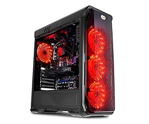 LC-Power Gaming 988B - Red Typhoon Midi Tower Noir
