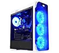 LC-Power LC-988W-ON (ATX, mATX, Mini ITX), Boîtier PC, Blanc, Noir