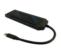 LC Power Hub USB LC-HUB-C-MULTI-6-RGB USB-C et USB