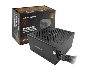 LC-POWER Integrator Pro 750W Alimentation PC, 135mm Ventilateur, 80 Plus Bronze, Protection Complète, 2 Ans de Garantie(LC6750B-SI V3.1)