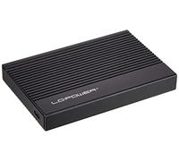 LC Power Disque dur externe mécanique LC-25U3-C 4000 GB USB 3,2 Aluminium Noir 6,3 cm