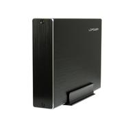 LC-Power LC-35U3-Becrux: Boîtier Externe Aluminium Noir 3.5" SATA/SATA II/SATA III USB 3.2 Gen 1 (5 Gbit/s) pour Windows/Mac/Linux