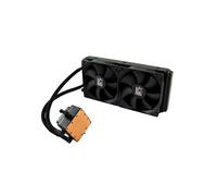 LC-Power LC-CC-240-LICO Refroidisseur liquide All-in-One 240mm pour processeur (Sockets AM2/AM3/FM1/FM2/LGA2011-v3), 2x120mm, 800-2200 RPM, 19-35 dBA