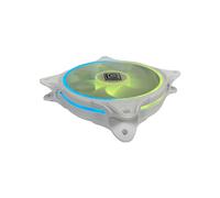LC-Power LC-CF-120-ARGB-W Ventilateur 120mm ARGB Blanc, 800-1300 RPM, 14.6-26.8 dBA, 20.35-48.9 CFM, Palier FDB, 12V, Connecteur 6-broches