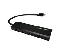 LC-Power LC-HUB-U3-4-C Hub USB-C | 2 ports USB | 2 ports USB-C | 10 Gb/s | Plug & Play