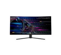 LC-Power LC-M34-UWQHD-165-C Écran PC 34" UWQHD 3440x1440 VA 165Hz 4ms 1500R DisplayHDR 400 FreeSync Premium HDMI/DP Noir/Rouge