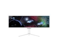 LC-Power LC-M44-DFHD-120 Écran 43.8" Double Full HD 3840x1080 120Hz IPS-ADS 1ms, Hub USB 3.2 Gen 1, FreeSync, VESA 75x75, Blanc