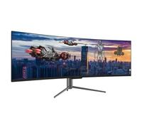 LC Power Écran ordinateur LC-M49-DQHD-120-C-Q 49 pouces 5120 x 1440 QLED-VA