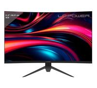 LC-POWER Monitor Gaming Curvo QHD 32 Pollici, 2560 x 1440, 180 Hz, 1 ms MPRT, 1500R VA, AMD FreeSync, 3500:1, 16:9, 122,1% sRGB, 93,6% DCI-P3, HDMI 2.0, DisplayPort 1.4, Ingresso Audio
