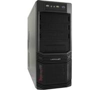 LC Power Pro-Line PRO-925B - Tour - ATX - sans alimentation - noir, maille noire - USB/audio