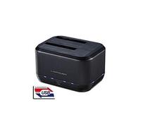 LC Power Station d`accueil 2-nbspx HDD USB3-nbsp - LC-DOCK-U3-III