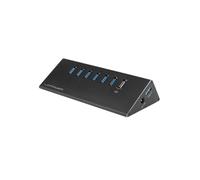 LC-Power USB-Hub 6x USB 3.0 + 1xLadefunktion LC-HUB-ALU-7B