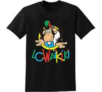 LC Waikiki Monkey Short-Sleeve T-Shirt Men's Unisex Tee Black Size L