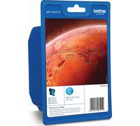 LC1100HYC // Cyan // originale // Encre pour Brother MFC6490 // ne convient pas aux DCP 185/383/385/387/395/585/MFC 490/5490/790/990 // 750 pages