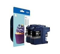 LC123BK - Pack de 2 - à rendement élevé - noir - original - blister - cartouche d'encre - pour Brother DCP-J100, DCP-J105, DCP-J132W, DCP-J4110DW,