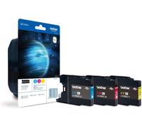 Lc1280XlrbwbpPack Blister De 3 Cartouches D'Encre Couleur Haute Capacité1 200 Pages Par Cartouche