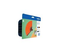 [LC129XLVALBP] BROTHER Pack de 4 Cartouches d'encre originales LC129XL noir, ...