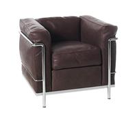 LC2 Fauteuil Grand Confort petit modèle chromed base