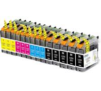 Lc223 Xl Lot De 14 Cartouches D'Encre Compatibles Avec Brother Lc-223 Lc-221 Lc221,Pour Dcp-J562Dw J4120Dw Mfc-J480Dw J680Dw J880Dw J4420Dw J4620Dw J4625Dw J5320Dw J5620Dw J5625Dw J5720Dw