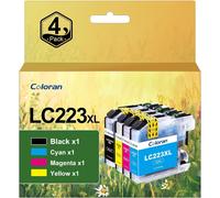 LC223xL Cartouche d'encre pour Brother LC-223xL LC 223 pour Brother MFC-J4420DW MFC-J5320DW MFC-J4620DW MFC-J480DW MFC-J5620DW MFC-J5720DW MFC-J880DW DCP-J4120DW DCP-J562DW (4 Pack)