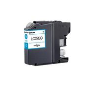 LC22EC - Cartouche d'encre Brother originale - Cyan