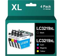 LC3219XL 3219XL Cartouche d'encre Compatible pour Brother LC3219 LC3217 pour Brother MFC-J5330DW MFC-J5335DW MFC-J5730DW MFC-J6930DW MFC-J5930DW MFC-J6935DW MFC-J6530DW (4 Pack)