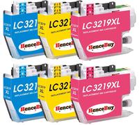 Lc3219Xl Cartouches D'Encre Compatible Pour Brother Lc3219 Xl Lc3217 Mfc-J5330Dw Mfc-J5335Dw Mfc-J5730Dw Mfc-J6930Dw Mfc-J6530Dw Mfc-J5930Dw Mfc-J6935Dw (2 Cyan 2 Magenta 2 Jaune)[ENC941745]