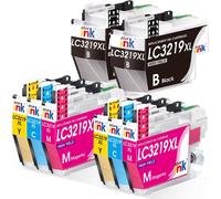 LC3219XL LC3217 Compatible Ink Cartridge for Brother LC3219XL Brother LC3217 Ink for Brother MFC-J5335DW MFC-J5330DW MFC-J6930DW MFC-J5730DW MFC-J6530DW (8 Pack)