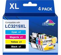 LC3219XL LC3217 Compatible Ink Cartridges for Brother LC3219 XL LC3217 3219XL with Brother MFC-J5335DW J5330DW J6930DW J5730DW J6530DW J5930DW J6935DW, 4 Pack