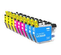LC3219XL LC3219 Cartouches d'encre LC3217 LC 3219 XL LC 3219XL compatibles avec Brother LC3219XL LC 3217 LC-3219XL pour Brother MFC-J5330DW MFC-J5730DW MFC-J6930DW (3 Ciano, 3 Giallo, 3 Magenta)