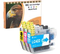 Lc422 Cartouches D'Encre Compatibles Pour Brother Lc-422 Lc422Xl Multipack Pour Brother Mfc-J5340Dw Mfc-J5345Dw Mfc-J5740Dw Mfc-J6540Dw Mfc-J6940Dw (Cyan, Magenta, Jaune, 3-Pack)[ENC945117]