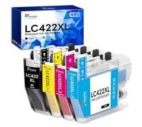 LC422XL Cartouches d'encre compatibles avec Brother LC422 LC-422XL LC-422XLVAL Multipack compatible avec Brother MFC-J5340DW MFC-J5345DW MFC-J5740DW MFC-J6540DW MFC-J6940DW