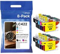 Lc422Xl Lc422 Cartouche Compatible Pour Brother Lc422 Xl Lc-422Xlval Pour Brother Mfc-J5340Dw Mfc-J6540Dw Mfc-J5345Dw Mfc-J5740Dw Mfc-J6940Dw Pour Smartphone Pour La Maison