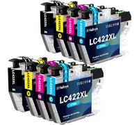 Lc422Xl Lc422 Xl Lot De 8 Cartouches D'Encre Avec Cartouches Brother Lc-422Xl Lc-422Val Lc422 Pour Brother Mfc-J5340Dw Mfc-J5345Dw Mfc-J5740Dw Mfc-J6540Dw Mfc-J6940Dw Mfc-J5340Dwe [ENC941529]