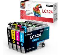LC424 Cartouches d'encre Compatible pour Brother LC 424 pour Brother DCP-J1200W DCP-J1200WE Imprimantes (4 Pack)