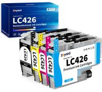 LC426 Cartouche d'encre Compatible pour Cartouche Brother LC426 LC426XL LC-426XL LC-426XLVAL Pack pour Brother DCP-J1050DW DCP-J1140DW MFC-J1010DW (Lot de 4)