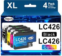 LC426 LC 426 Cartouches d'encre Compatible pour Brother LC-426VAL Cartouches LC426XL per Brother MFC-J4335DW MFC-J4340DW MFC-J4535DW MFC-J4540DW (Paquet de 4, Noir, Cyan, Magenta, Jaune)