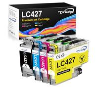 LC427 Cartouche d'encre Compatible pour Brother LC-427 LC427 LC-427BK LC-427C LC-427M LC-427Y pour Brother MFC-J5955DW HL-J6010DW MFC-J6955DW MFC-J6957DW MFC-J6959DW(Noir, Magenta, Cyan, Jaune)