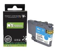 LC427XLC - CYAN Grande capacité Marque Francaise POINT D'ENCRE pour Imprimantes compatibles Brother CYAN G