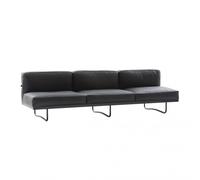 LC5 Canapé Appartement le Corbusier black lacquered base