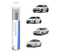 LC9A/0Q Stylo de retouche blanc pur compatible avec VW/Volkswagen Correspondance exacte des éclats et des rayures