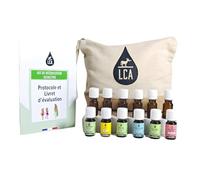 LCA - Coffret Olfactif de 6 Huiles Essentielles | Assortiment pour Aromathérapie & Perte d'Odorat, Livret de Formation, Senteurs Naturelles et Fabriqué en France