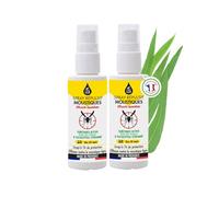 LCA - Pack 2 Sprays Répulsifs Moustiques Format Pocket, dès 30 mois, 2x50ml