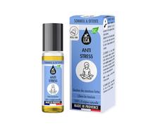 LCA | Roll-on Anti-Stress 10ml | aux 4 Huiles essentielles | Stress, angoisses, équilibre émotionnel | Certifié Bio | Formule 100% Naturelle | Fabriqué en France